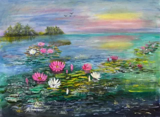 Whispers of the Water Lilies
