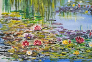Even the Lily Lets Go