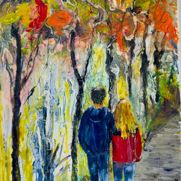 Walking in the woods (1)