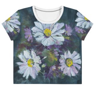 All-Over Print Crop Tee