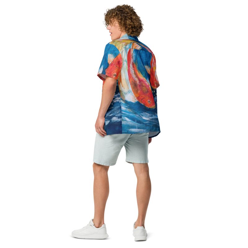 Unisex button shirt - Image 8