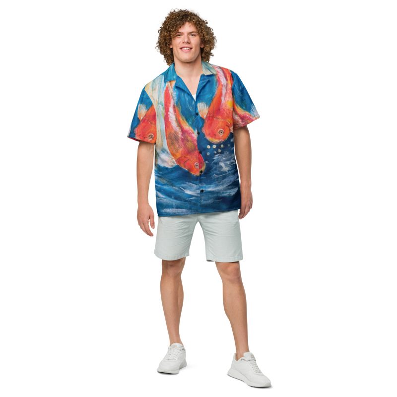 Unisex button shirt - Image 7