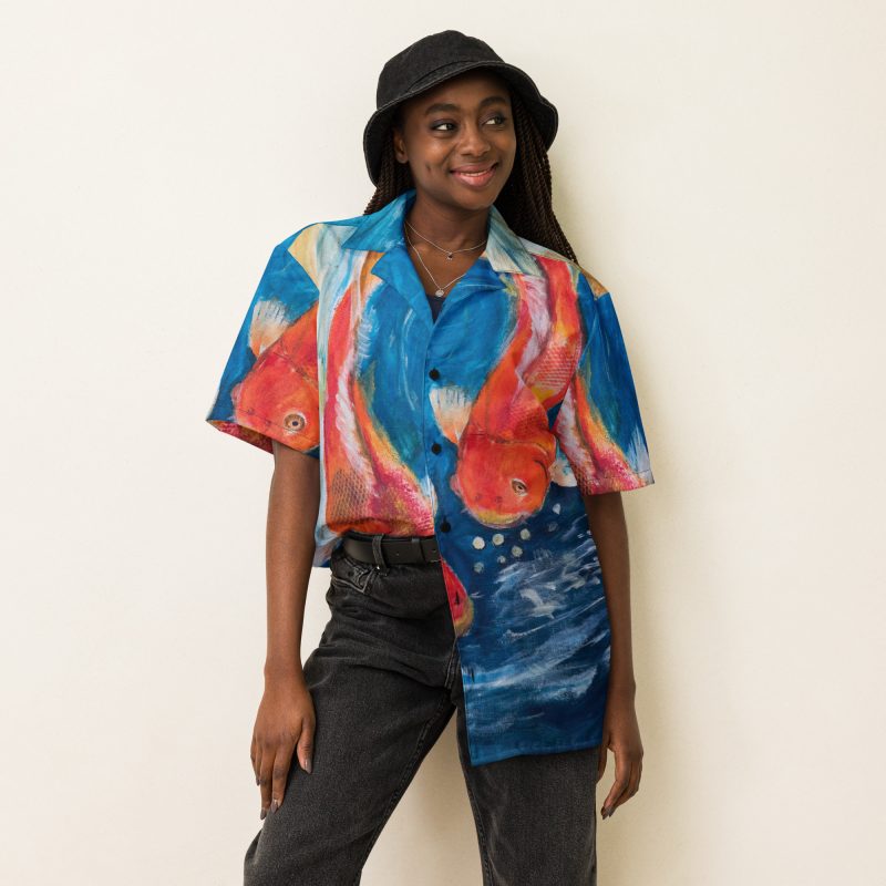 Unisex button shirt - Image 15