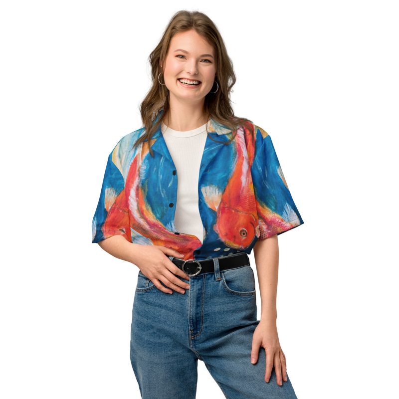 Unisex button shirt - Image 10
