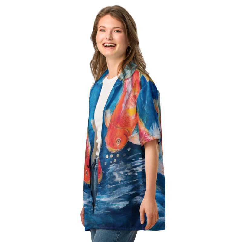Unisex button shirt - Image 12